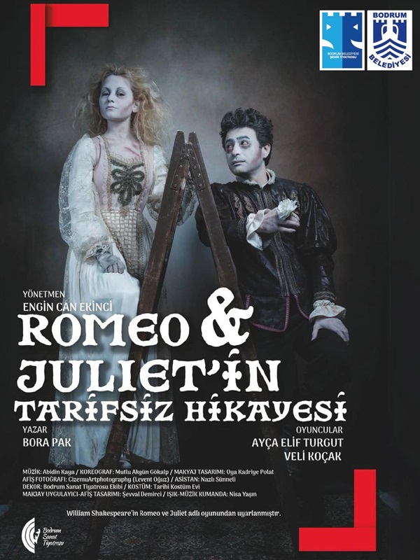 Tiyatro - Romeo ve Juliet'in Tarifsiz Hikayesi Etkinlik afişi