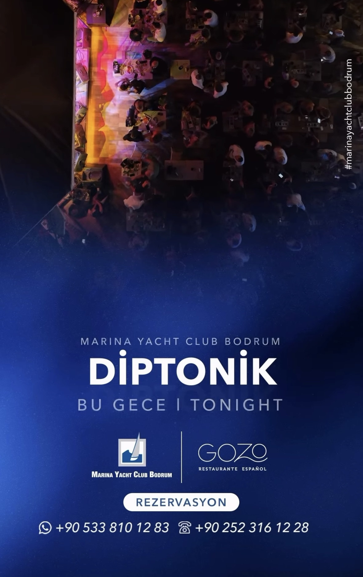 DİPTONİK - Diptonik Etkinlik afişi
