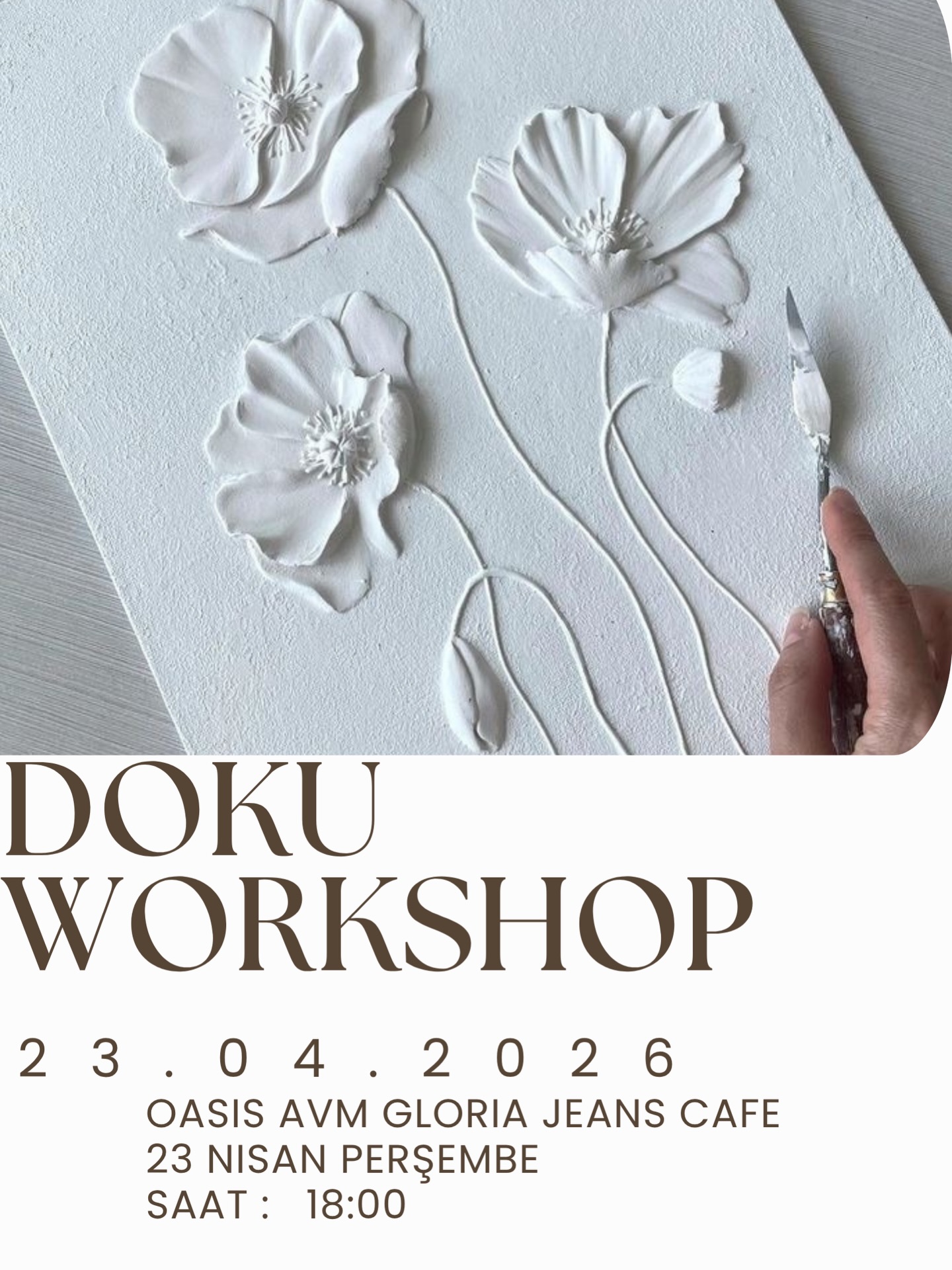 Doku Workshop Etkinlik afişi