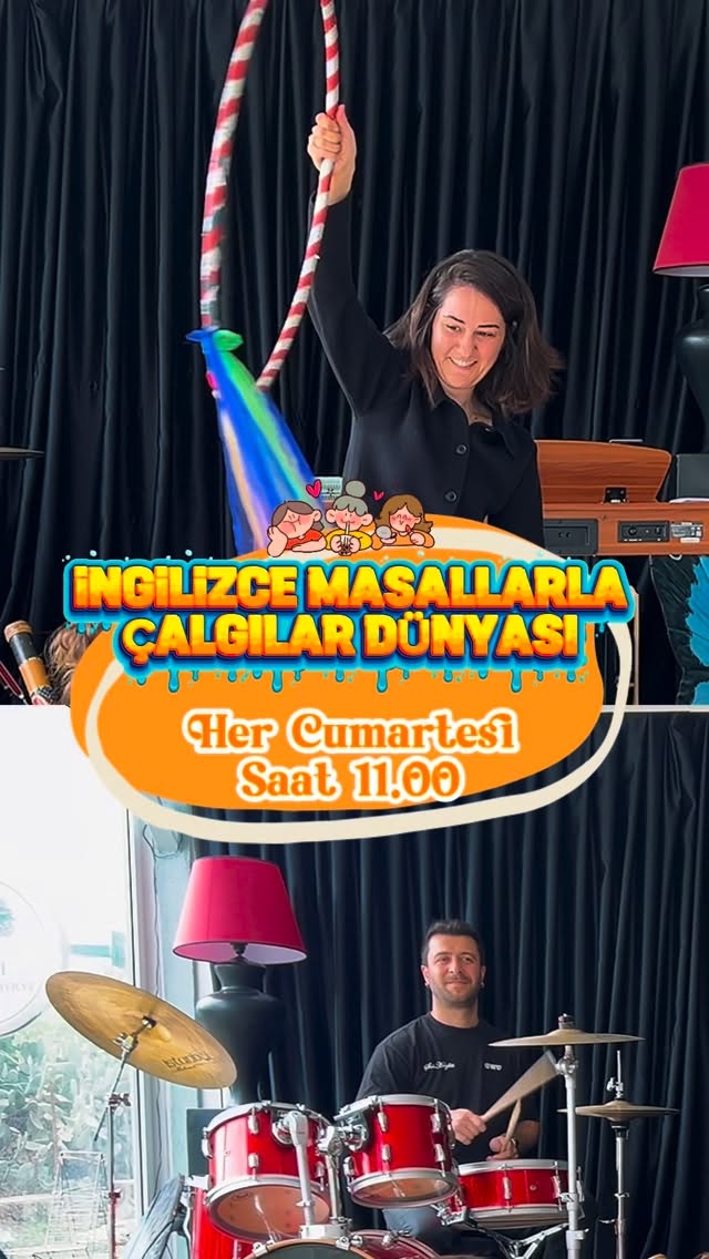 İngilizce Masallarla Çalgılar Dünyası Etkinlik afişi