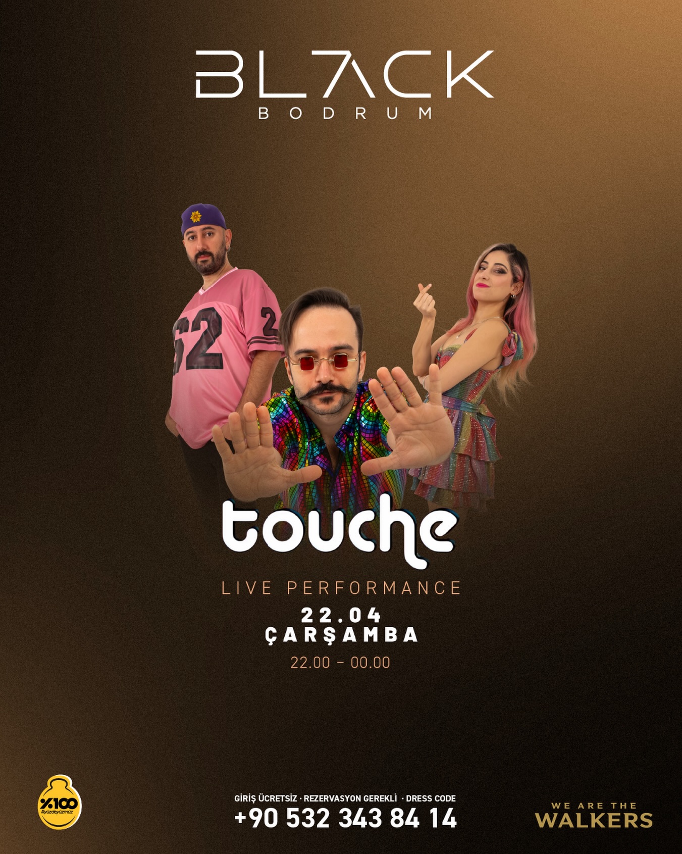 Touche - Canlı Performans Etkinlik afişi