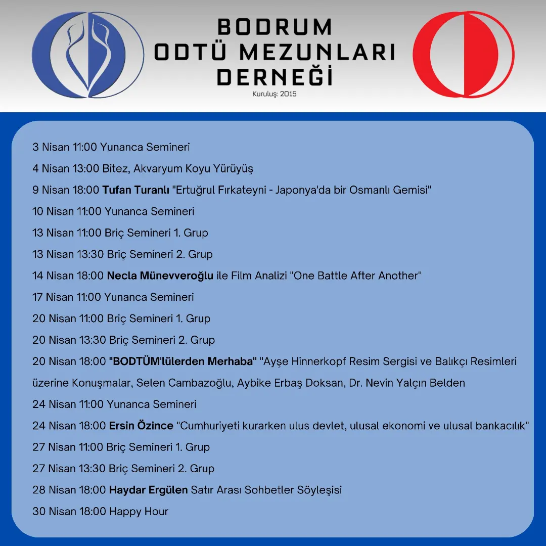 Yunanca Semineri Etkinlik afişi