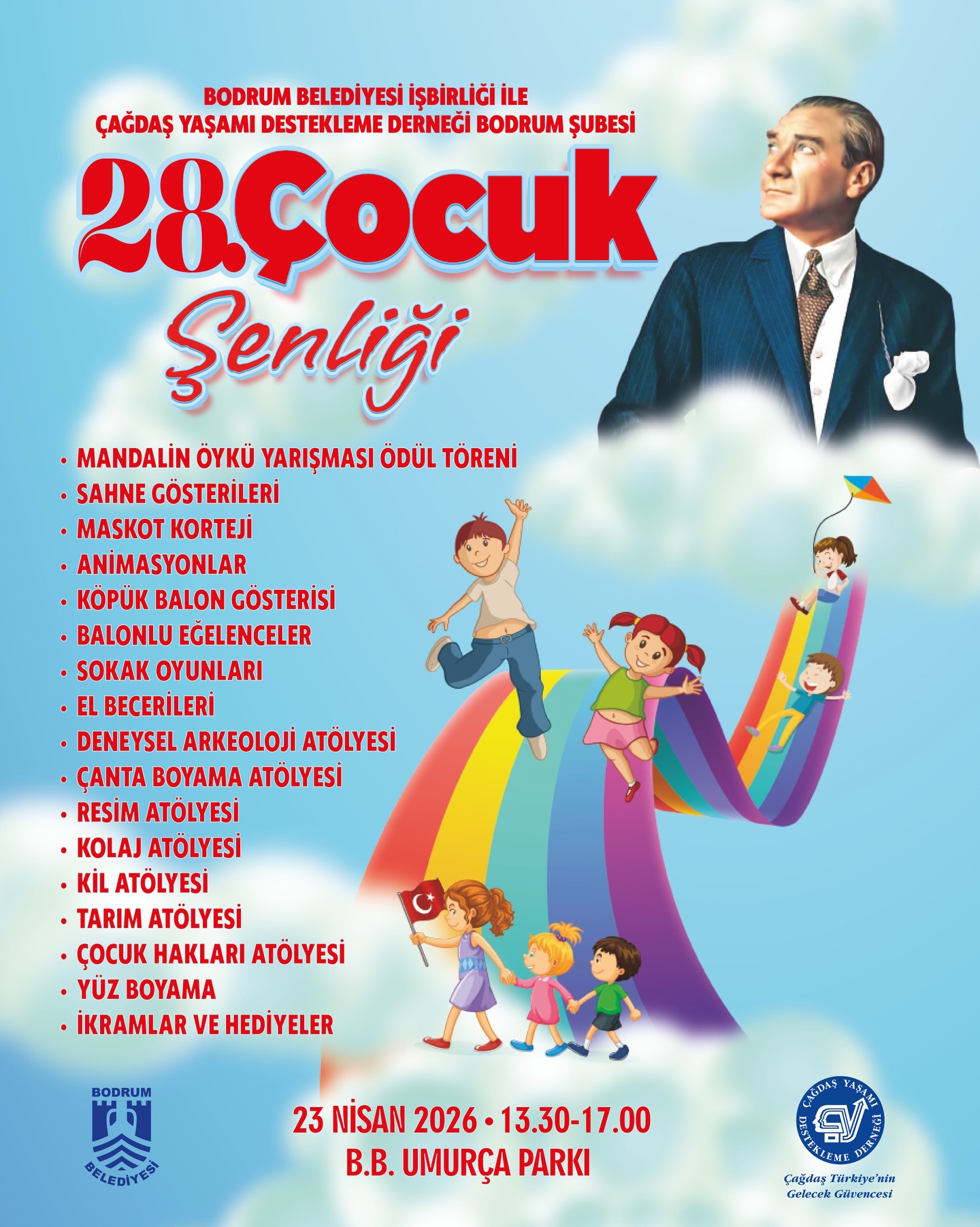 28. Çocuk Şenliği Etkinlik afişi