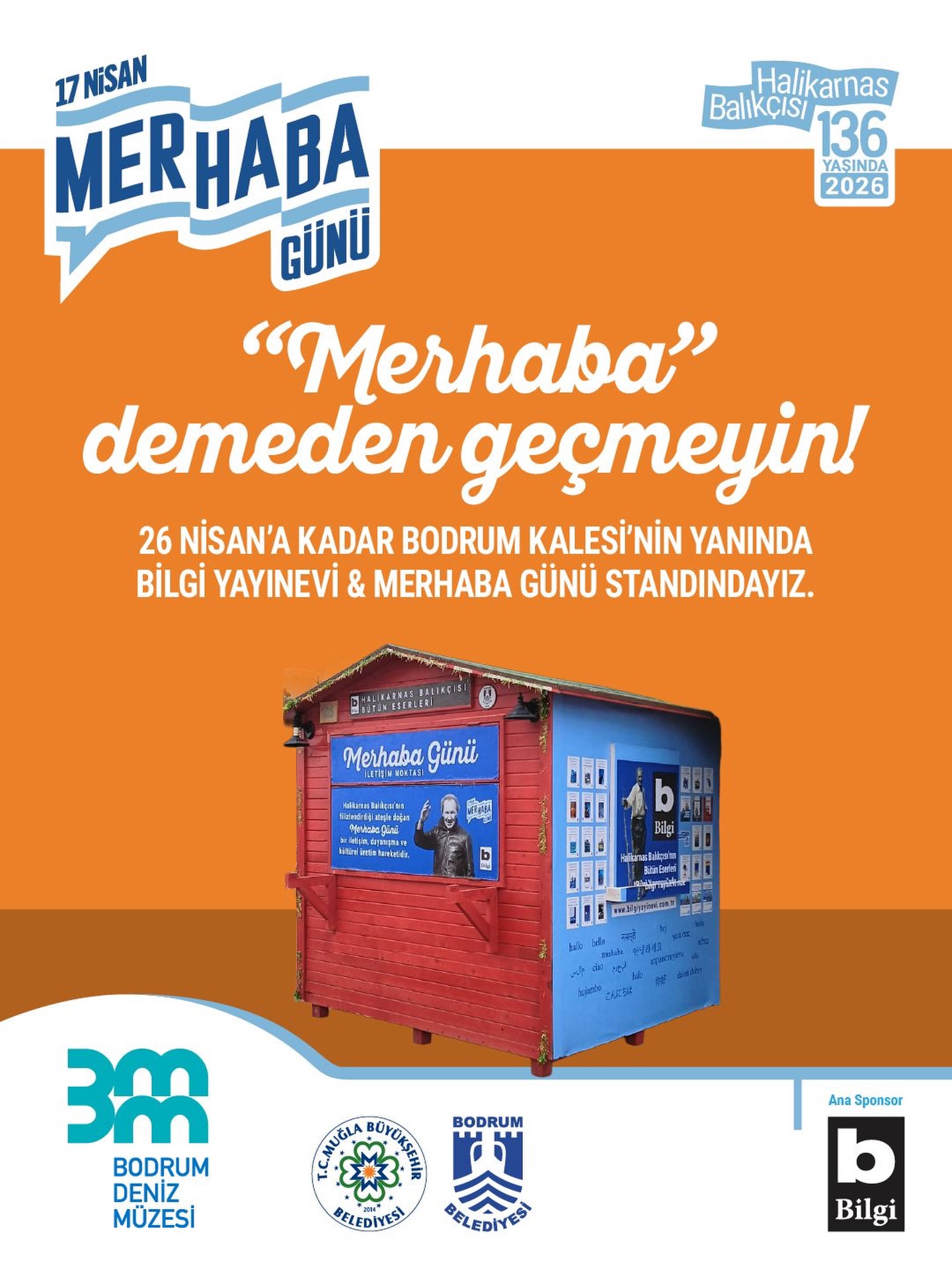 Merhaba Günü Bilgi Standı Etkinlik afişi