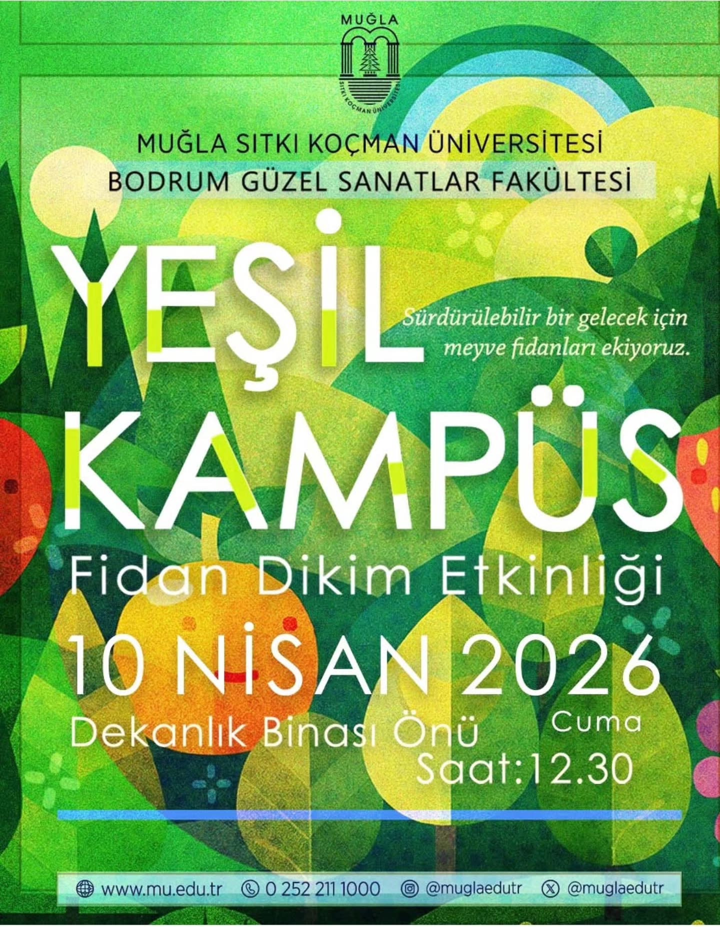 Fidan Dikim Etkinliği Etkinlik afişi