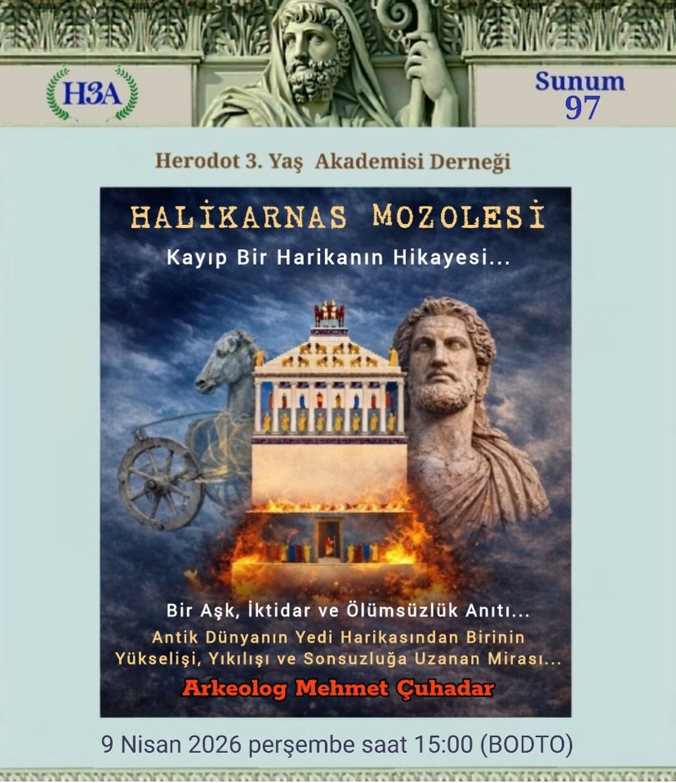 Halikarnas Mozolesi — Mehmet Çuhadar Etkinlik afişi