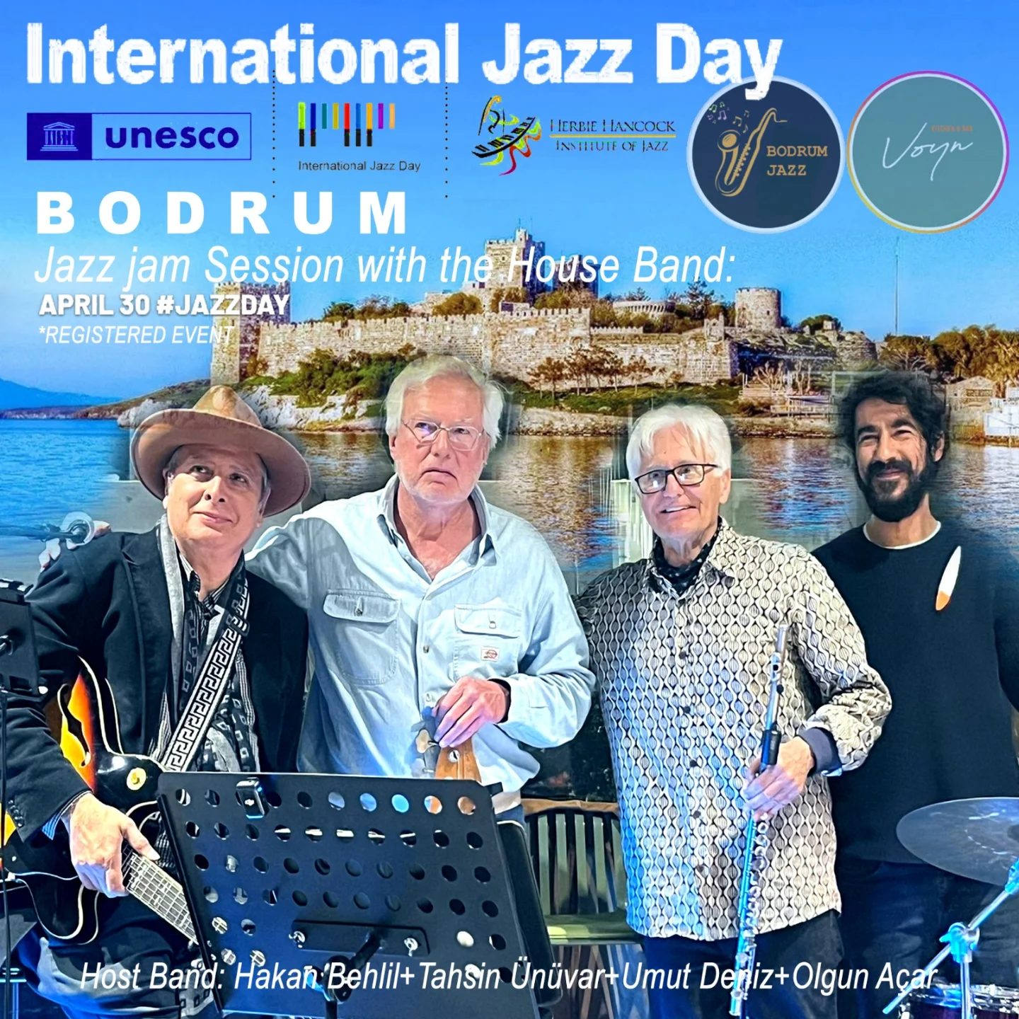 Tahsin Ünüvar – Jazz Jam Session Etkinlik afişi