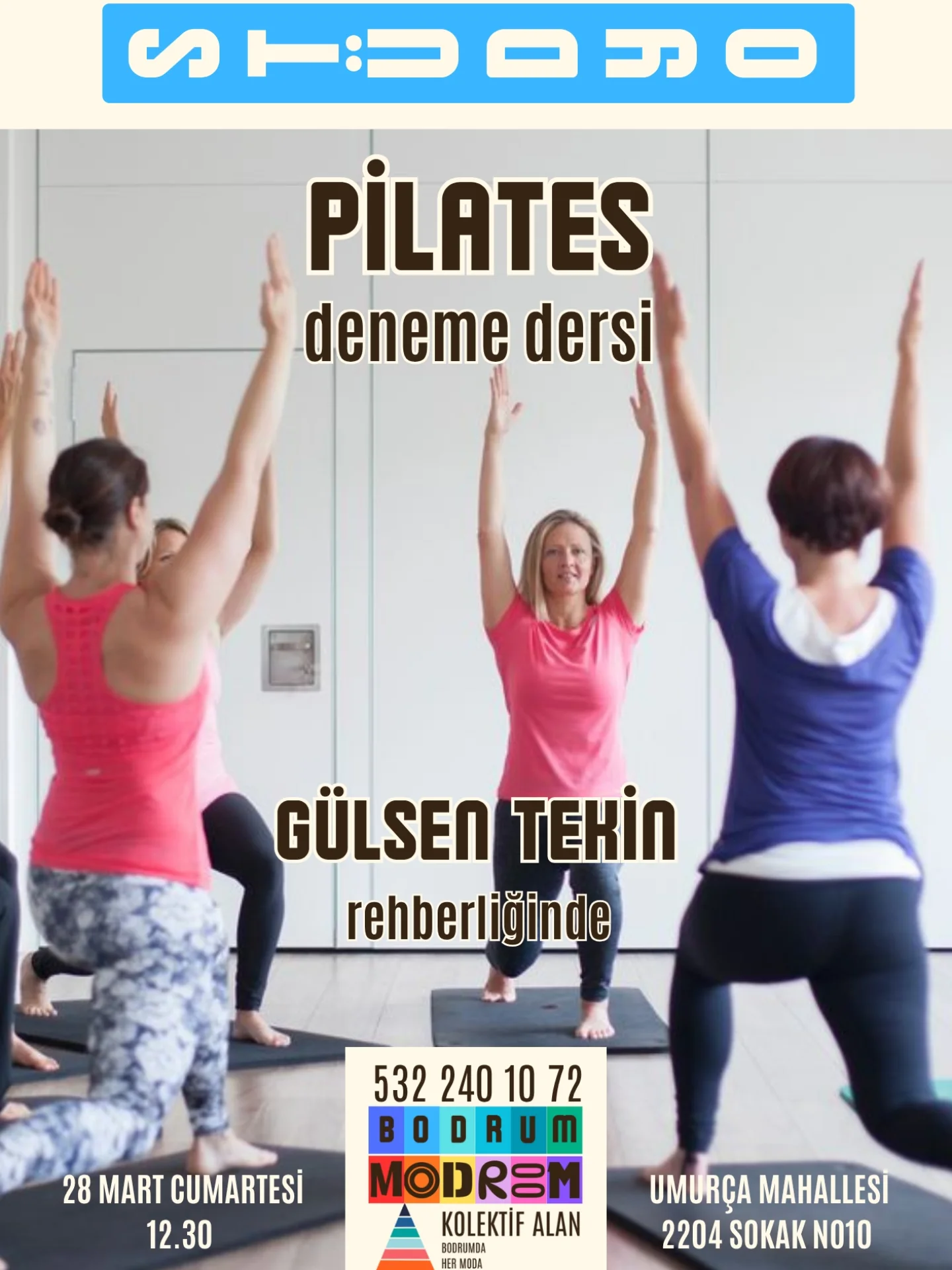 Pilates Deneme Dersi — Gülşen Tekin Etkinlik afişi