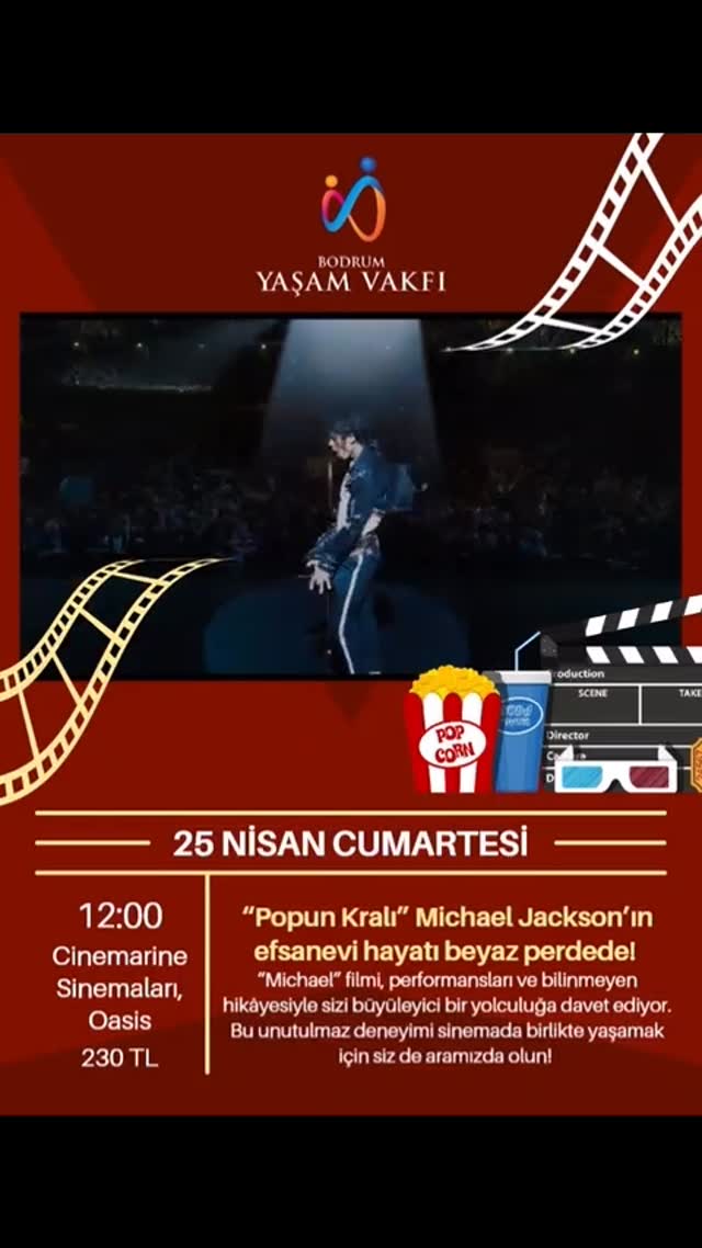 Popun Kralı Michael Jackson Etkinlik afişi
