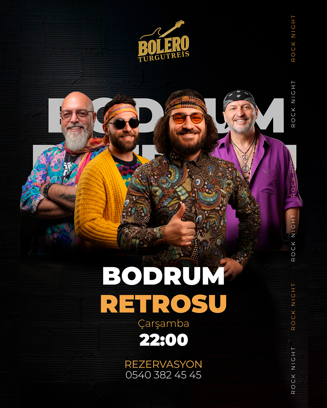 Bodrum Retrosu Etkinlik afişi