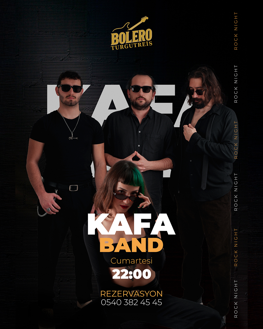 Kafa Band Etkinlik afişi