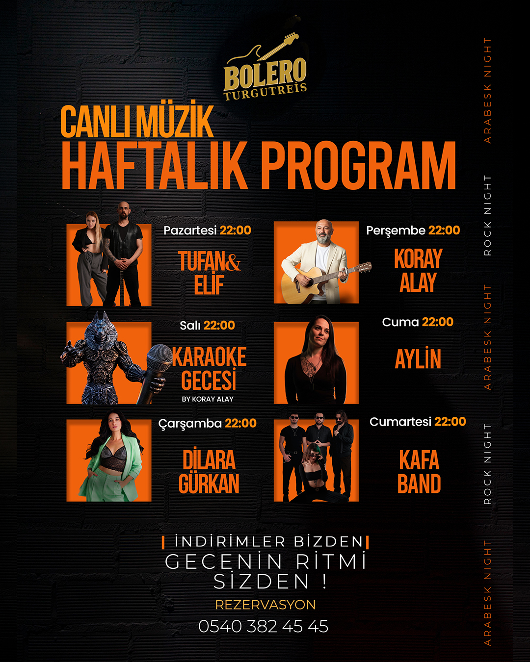 Karaoke Gecesi — Koray Alay Etkinlik afişi