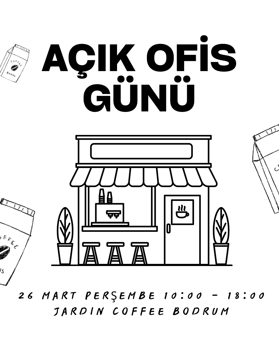 Açık Ofis Günü Etkinlik afişi