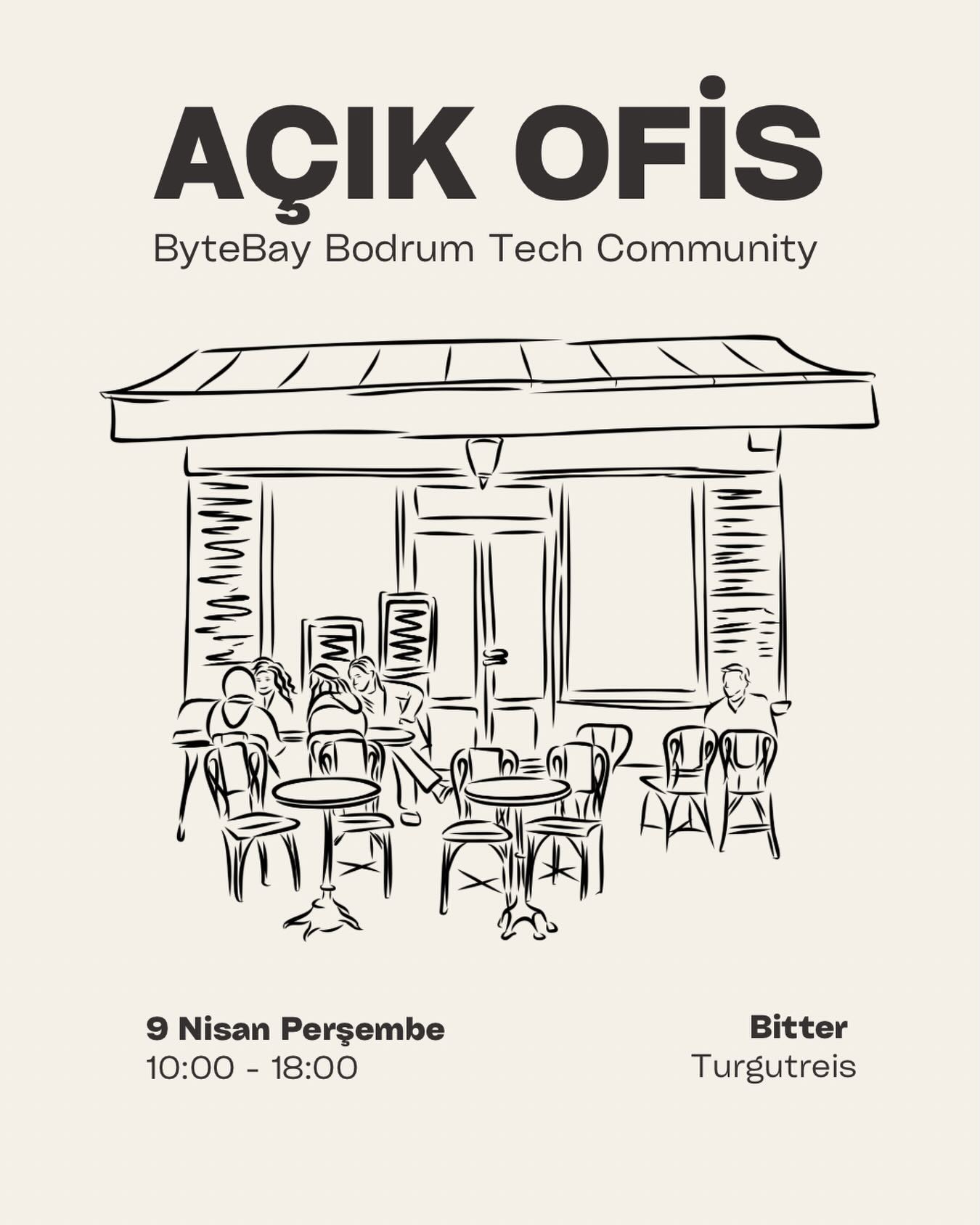 Açık Ofis Etkinlik afişi