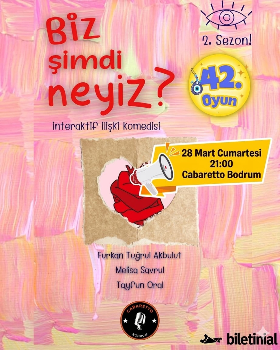 Biz Şimdi Neyiz? — Furkan Tuğrul Akbulut Etkinlik afişi