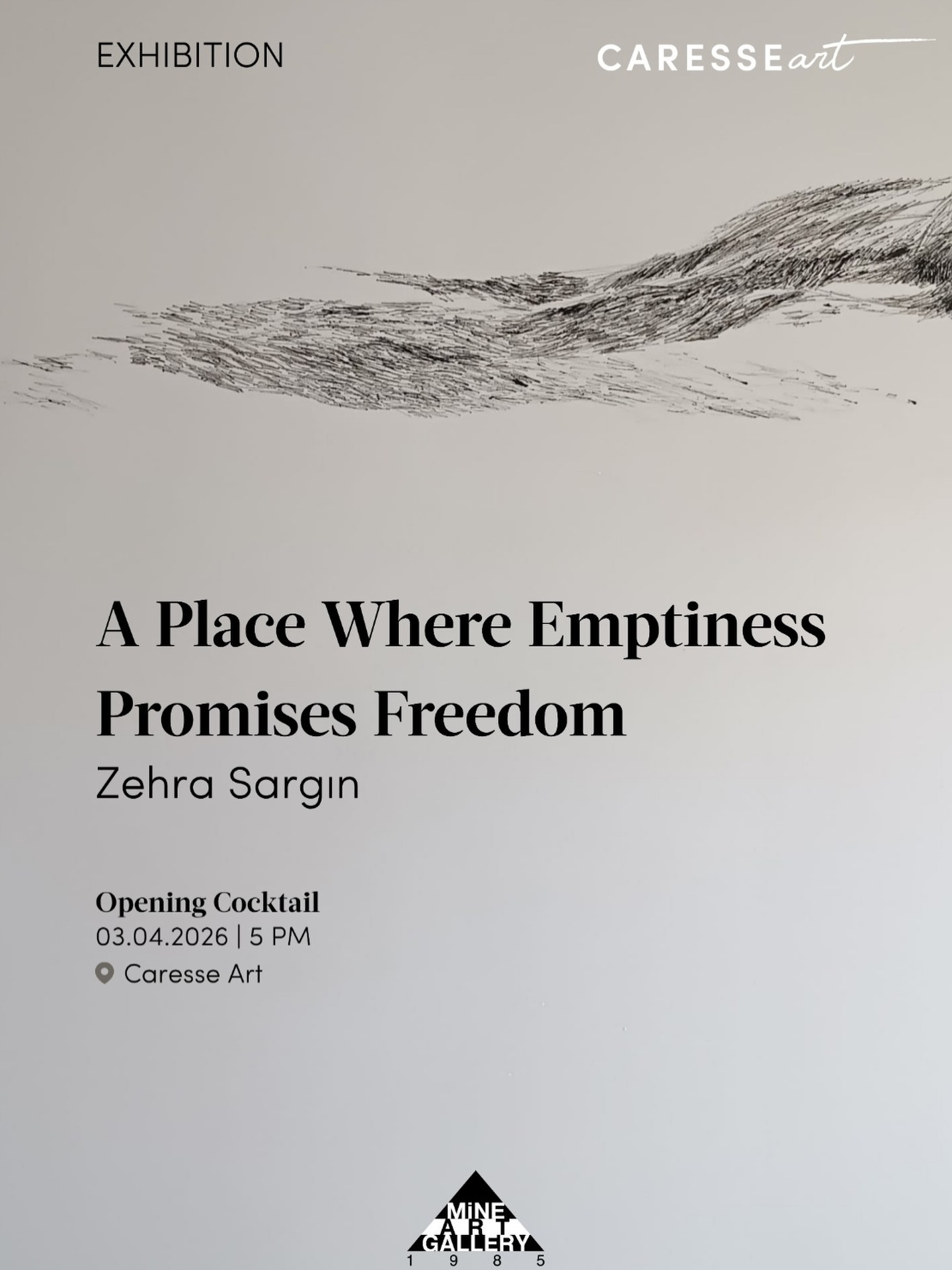 Zehra Sargın — Sergi Etkinlik afişi