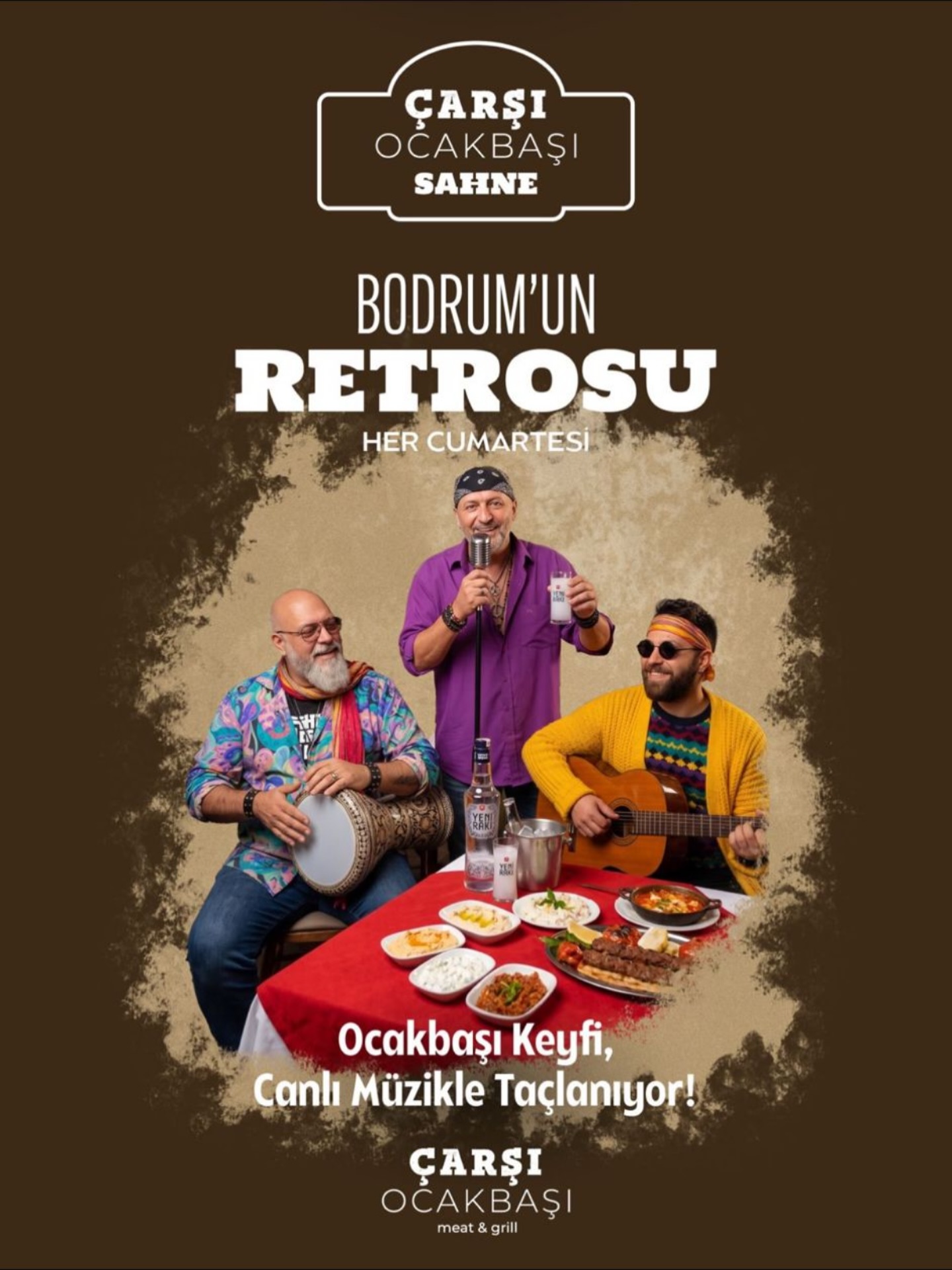 Her Cumartesi Canlı Müzik Etkinlik afişi