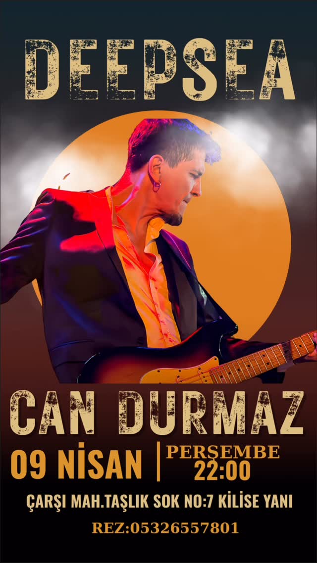 Can Durmaz — Canlı Performans Etkinlik afişi