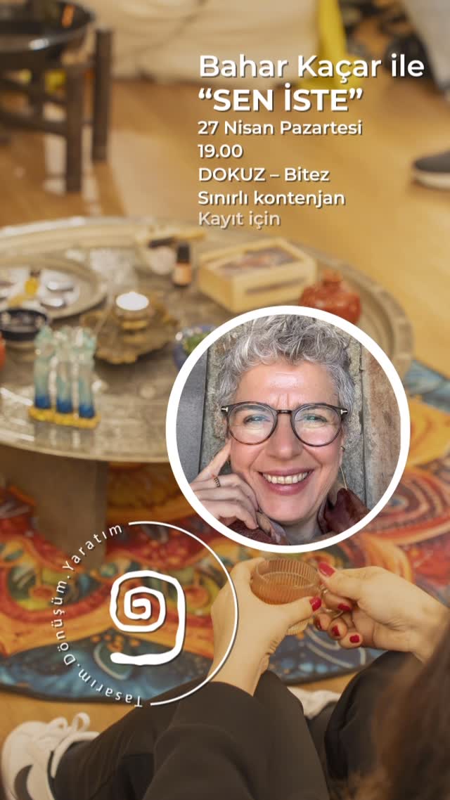 Bahar Kaçar — Sen İste Etkinlik afişi