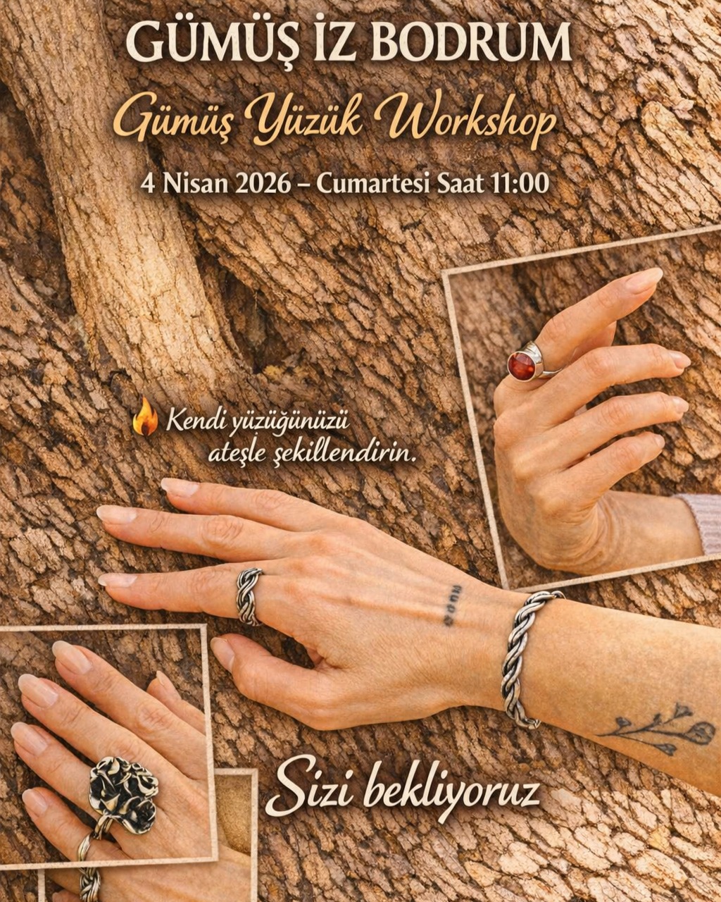 Silberring-Workshop Event-Poster