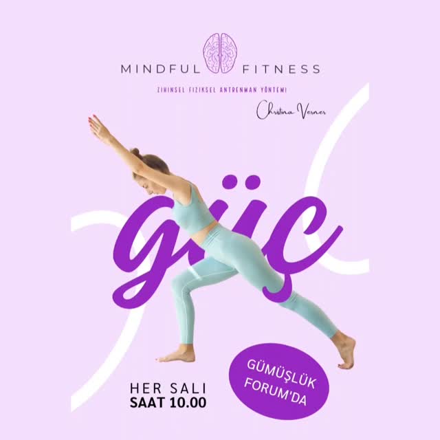 Mindful Fitness – Christina Verner Etkinlik afişi