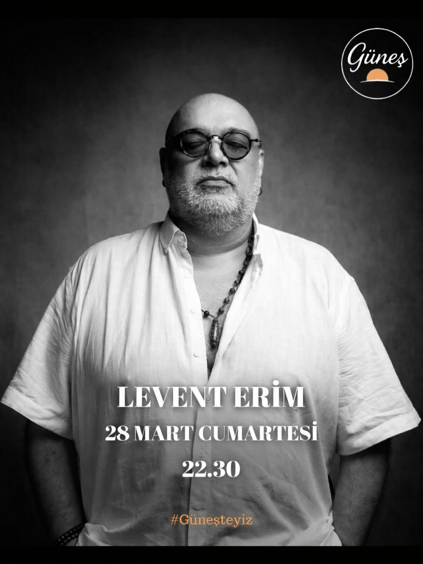 Levent Erim Etkinlik afişi