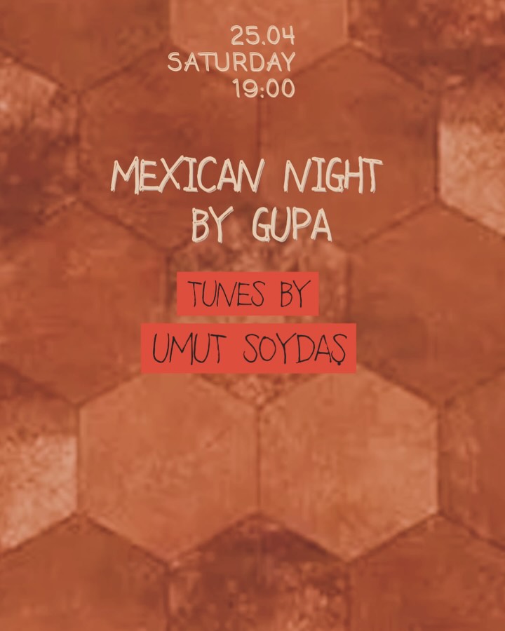 Umut Soydaş — Meksika Gecesi Etkinlik afişi