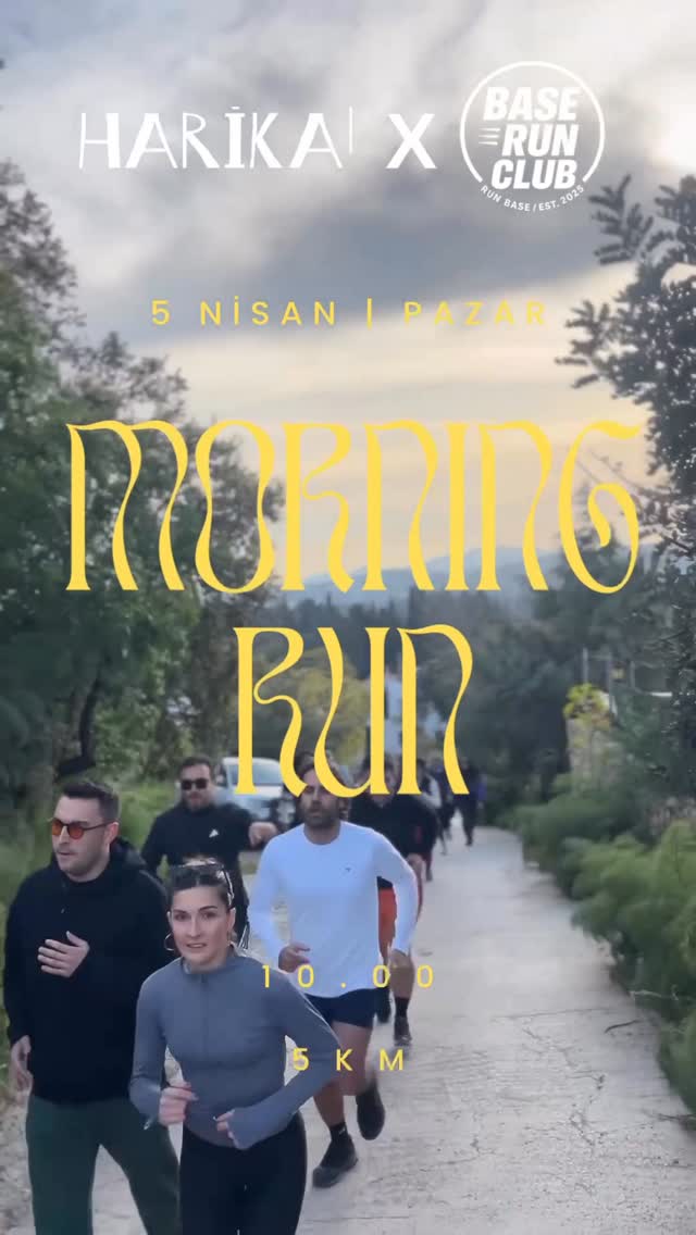 Morgendlicher Lauf Event-Poster