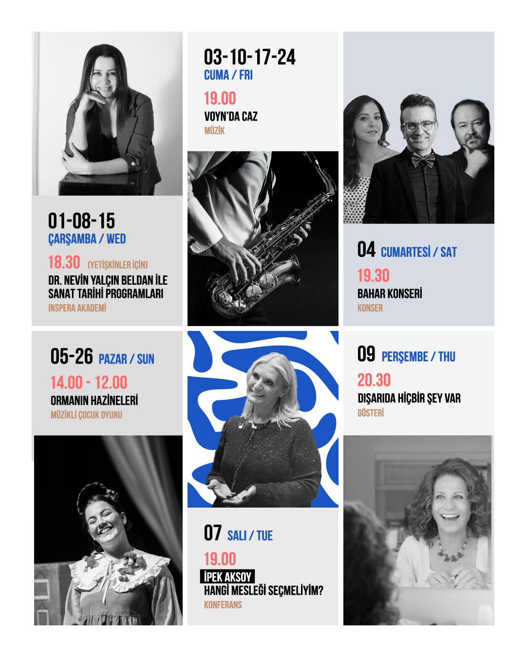 Kunstgeschichtsprogramme mit Dr. Nevin Yalçın Beldan Event-Poster