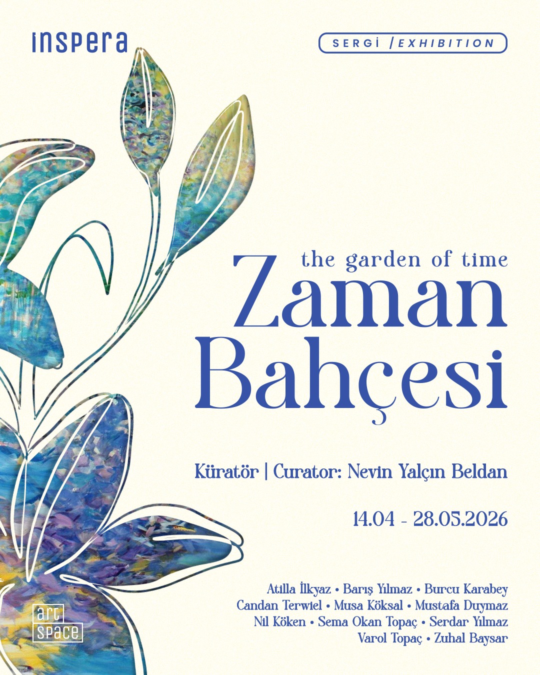 Atilla İlkyaz — Zaman Bahçesi Etkinlik afişi