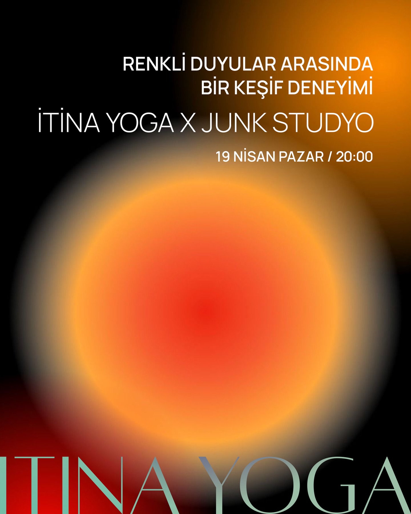 CARMENTA ile Duyusal Meditasyon Etkinlik afişi