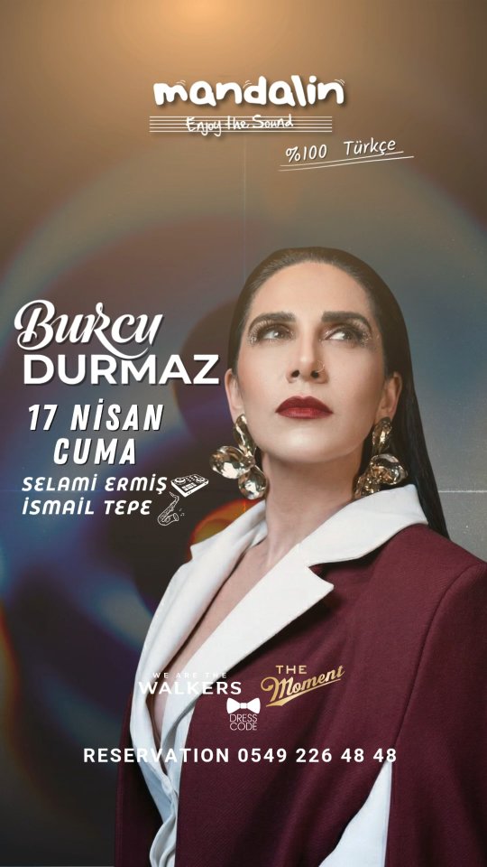 Burcu Durmaz'la Eğlenceli Bir Gece Etkinlik afişi