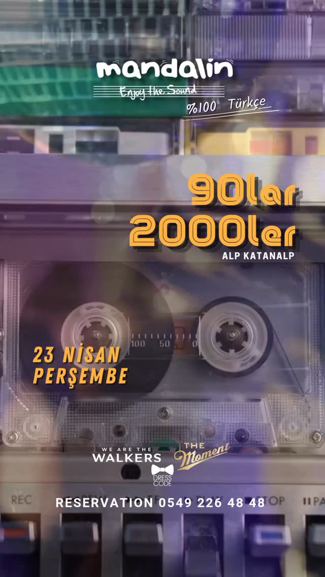 ALP KATANALP - 90'lar & 2000'ler Etkinlik afişi