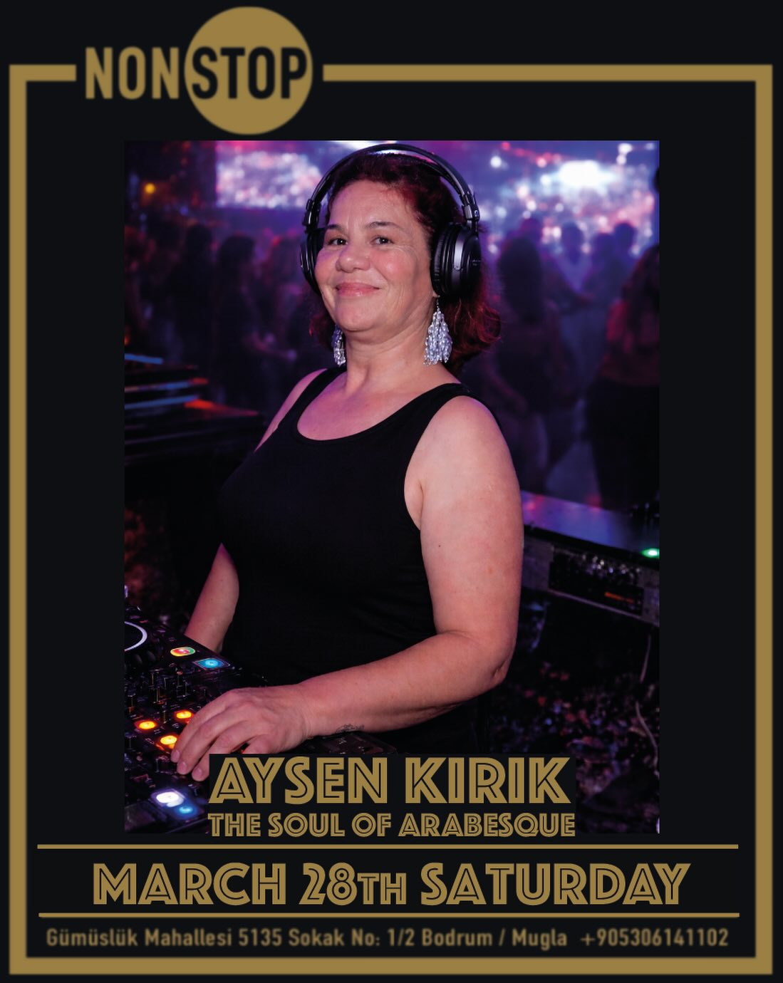 Айшен Кырык — Вечер в стиле арабеск Постер события