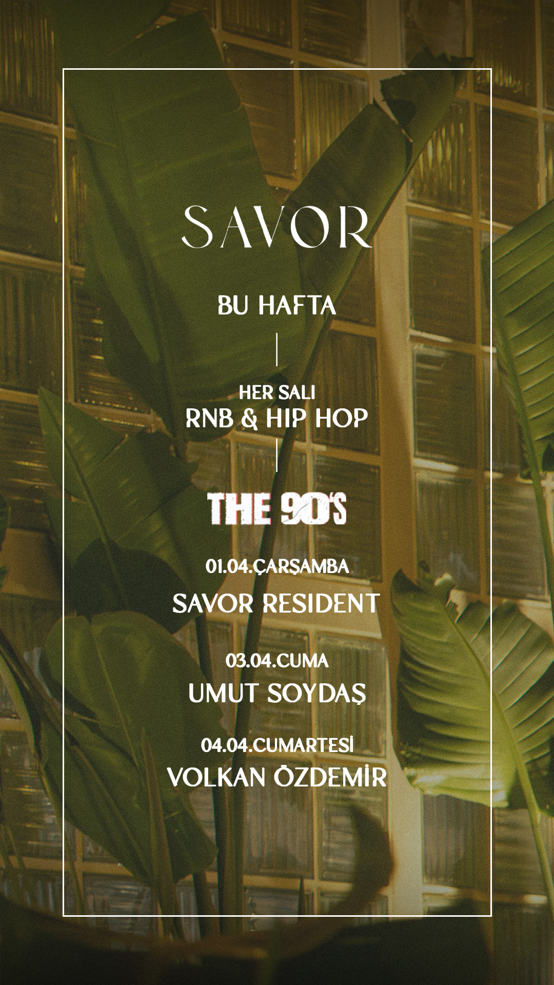 Volkan Özdemir Etkinlik afişi