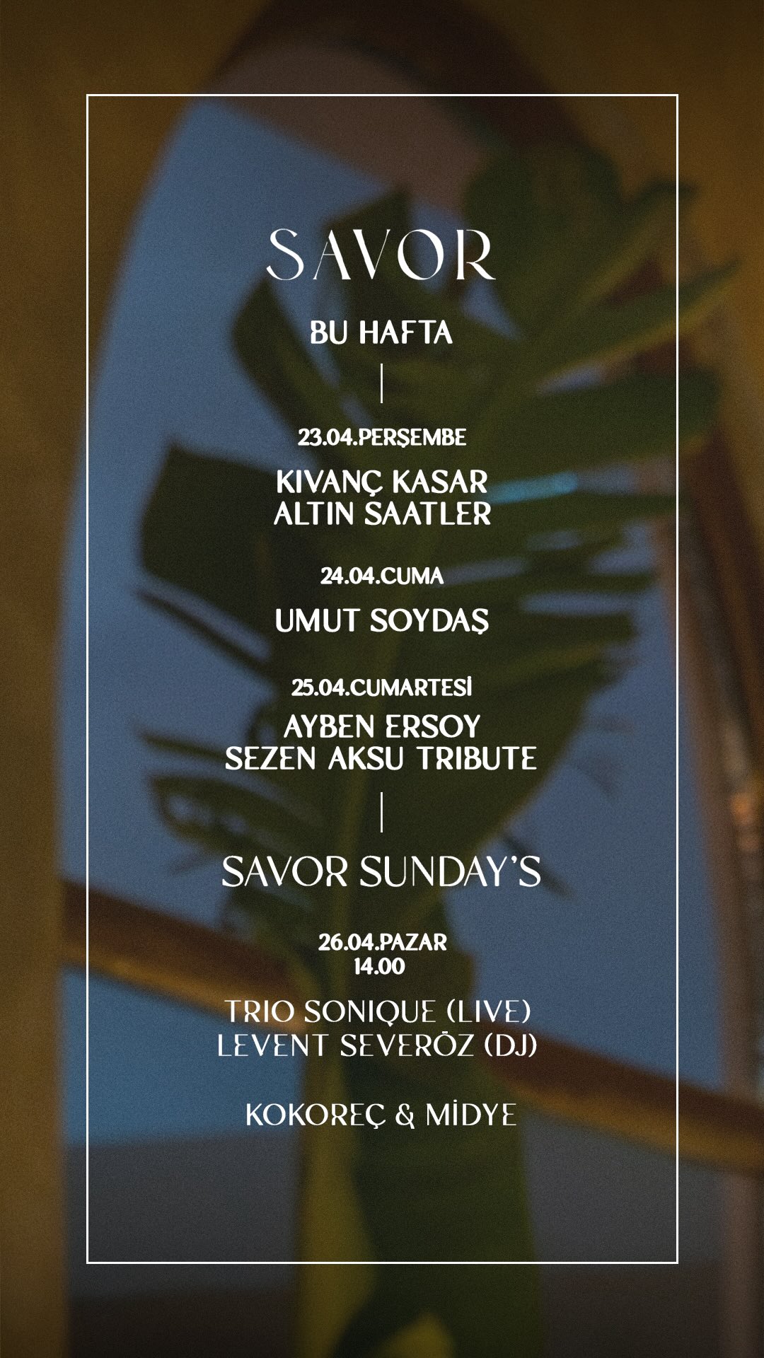 Umut Soydaş - Canlı Müzik Etkinlik afişi