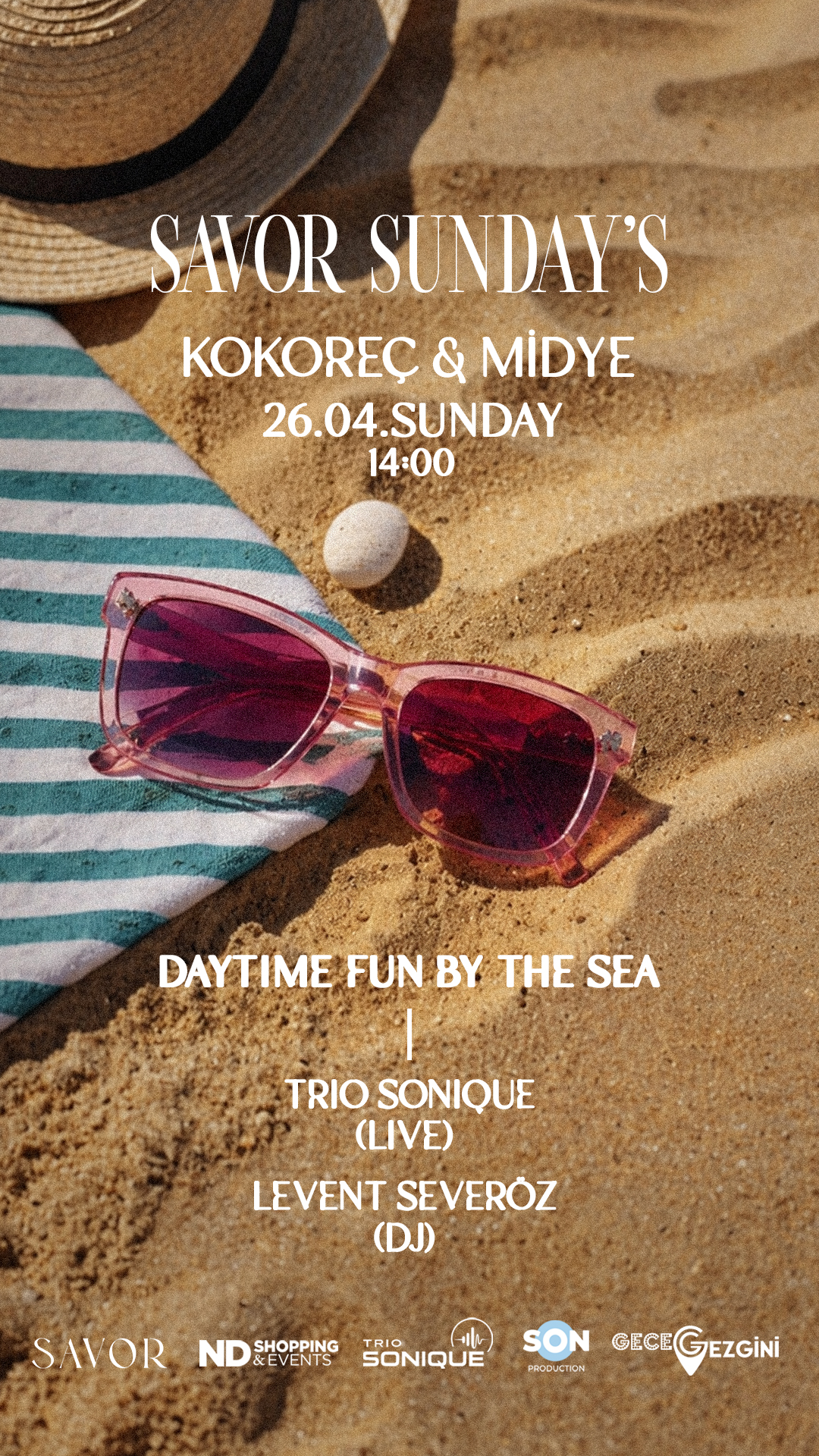 Savor Sundays — Trio Sonique Etkinlik afişi