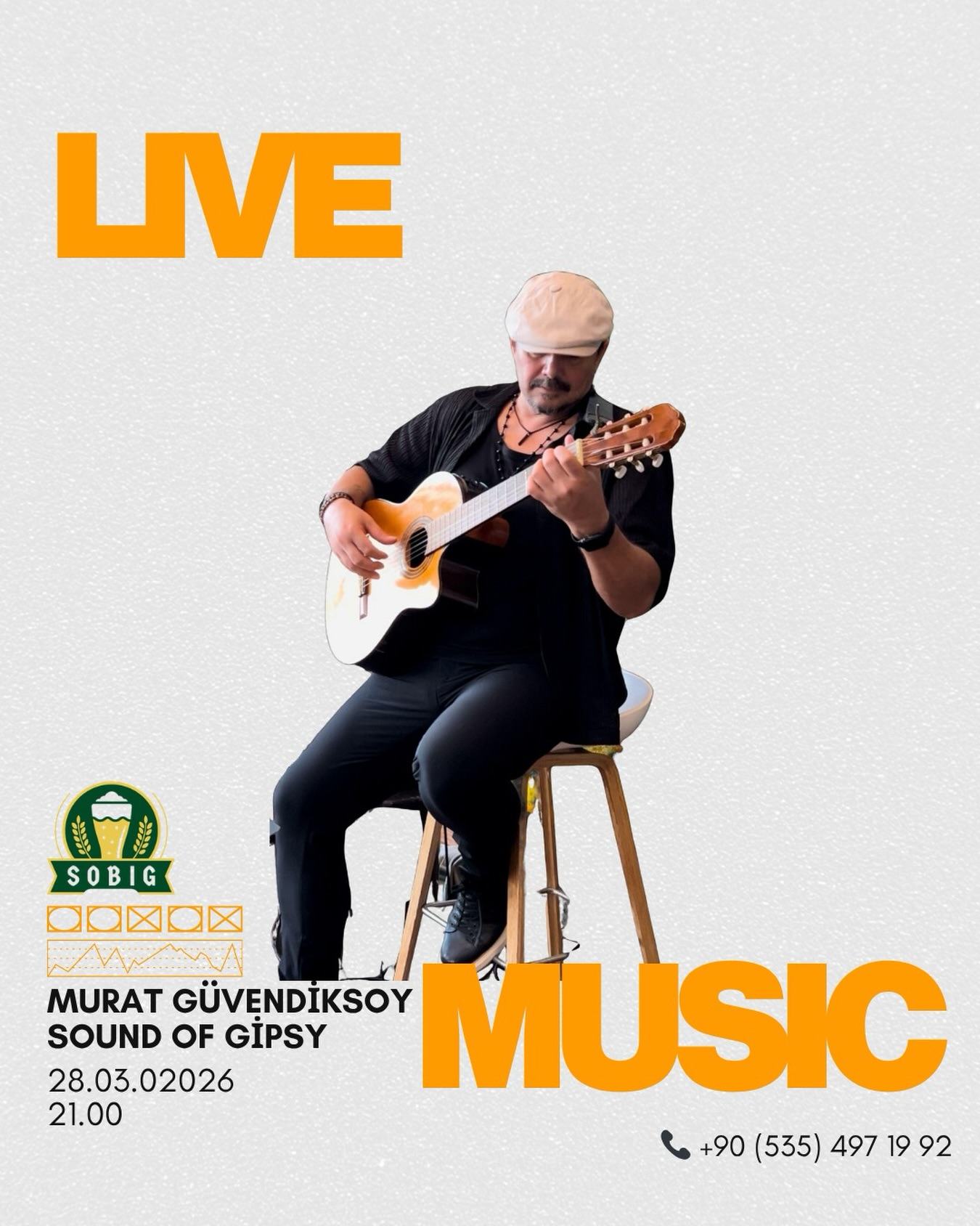 Murat Güvendiksoy – Sound of Gipsy Etkinlik afişi