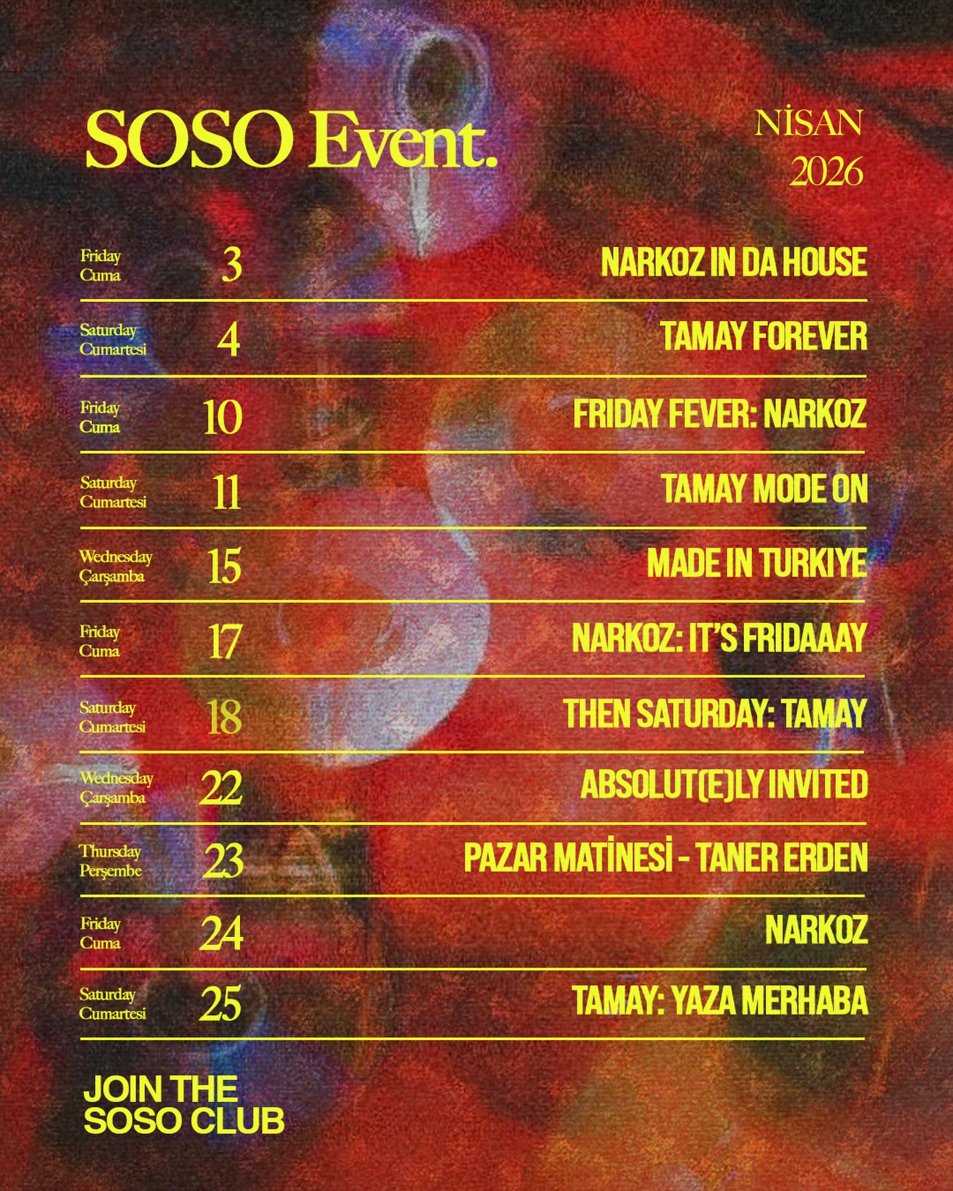 Made in Türkiye Etkinlik afişi