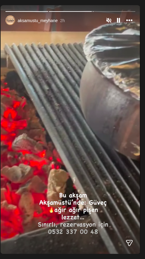 Akşamüstü'nde: Güveç Etkinlik afişi