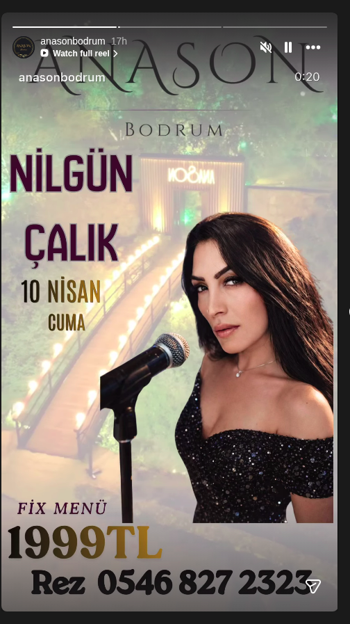 Nilgün Çalık Etkinlik afişi