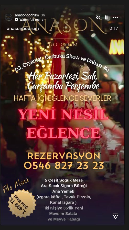 DJ ve Oryantal Darbuka Show Etkinlik afişi