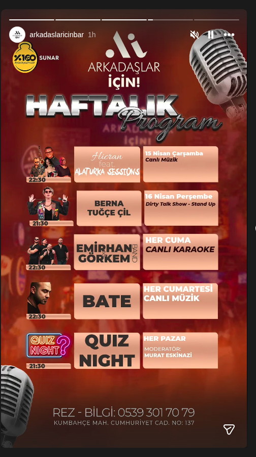 Quiz Night Etkinlik afişi