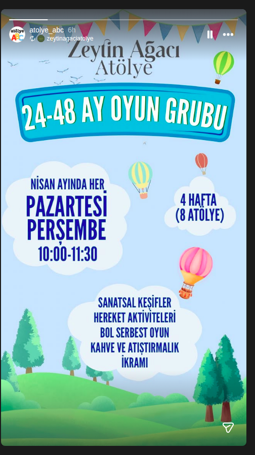 Playgroup for 24–48 Months Event poster