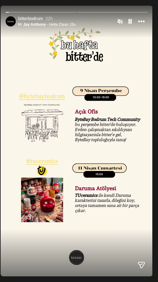 Açık Ofis Etkinlik afişi