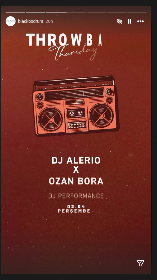 Throwba Thursday — DJ Alerio & Ozan Bora Etkinlik afişi