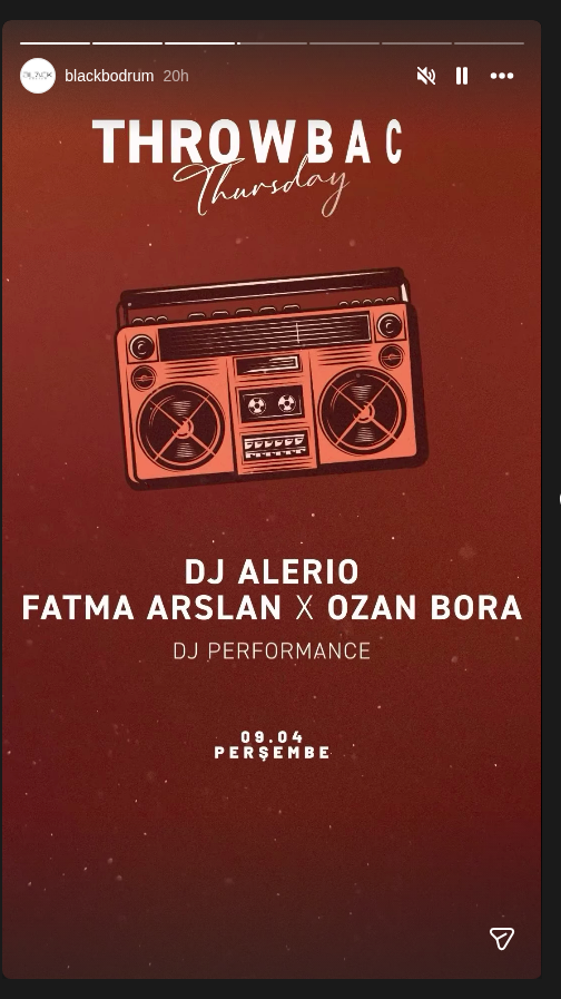 Throwback Thursday — DJ Alerio Event-Poster