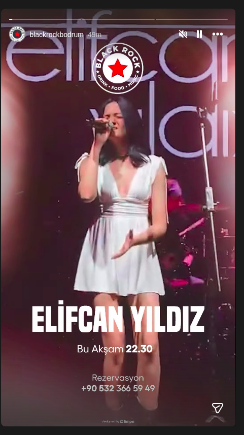 Elifcan Yıldız Etkinlik afişi