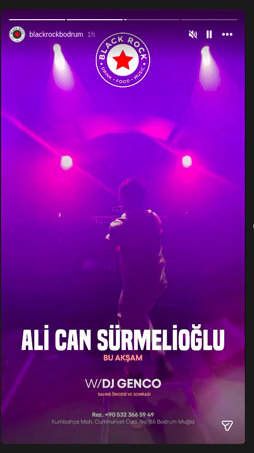 Ali Can Sürmelioğlu Etkinlik afişi