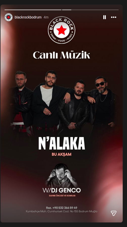 N'alaka — Canlı Müzik Etkinlik afişi